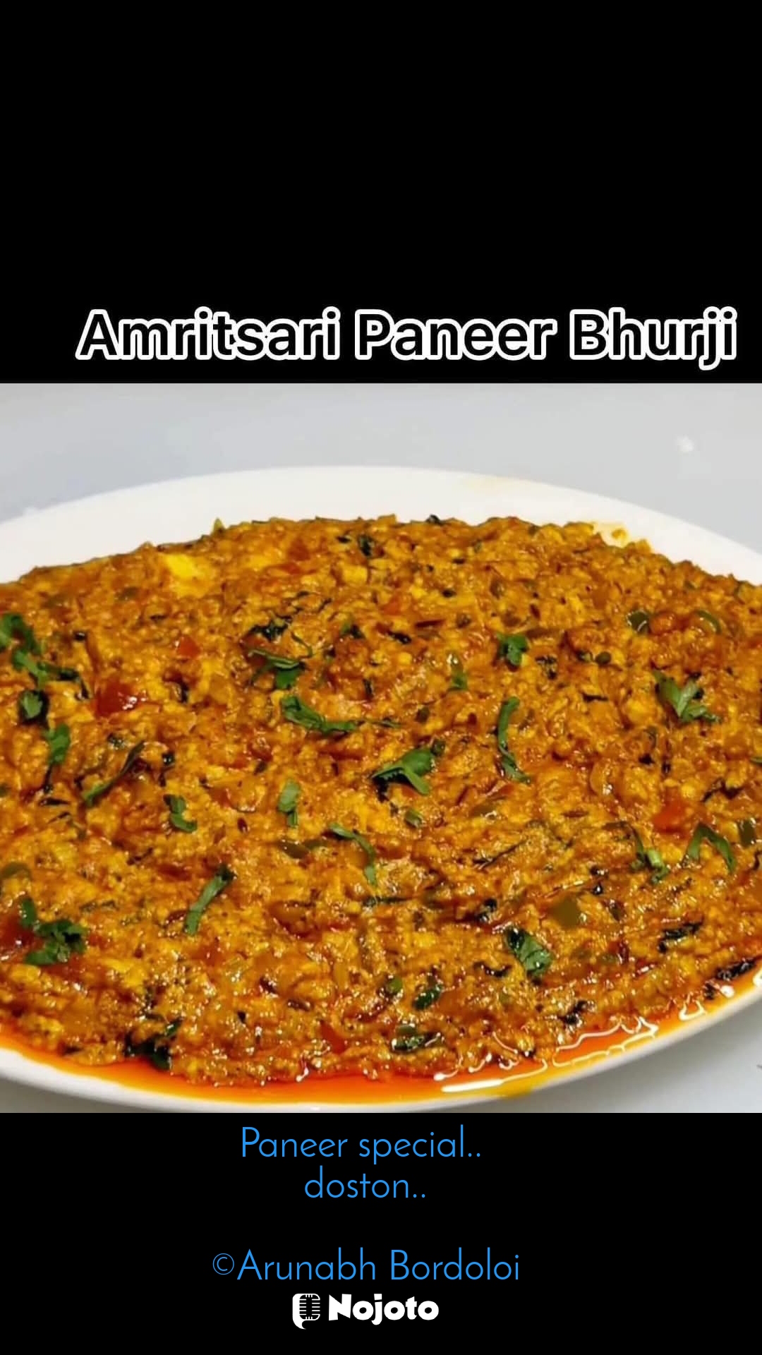 Paneer special.. 
doston..

©Arunabh Bordoloi Wah kiya mehak.. aur... #Food #foodie 
#foodiesofinstagram #FoodPhotography #FoodStories #Foodblogger #foodvlog #foodforthought #foodpics #Paneer 