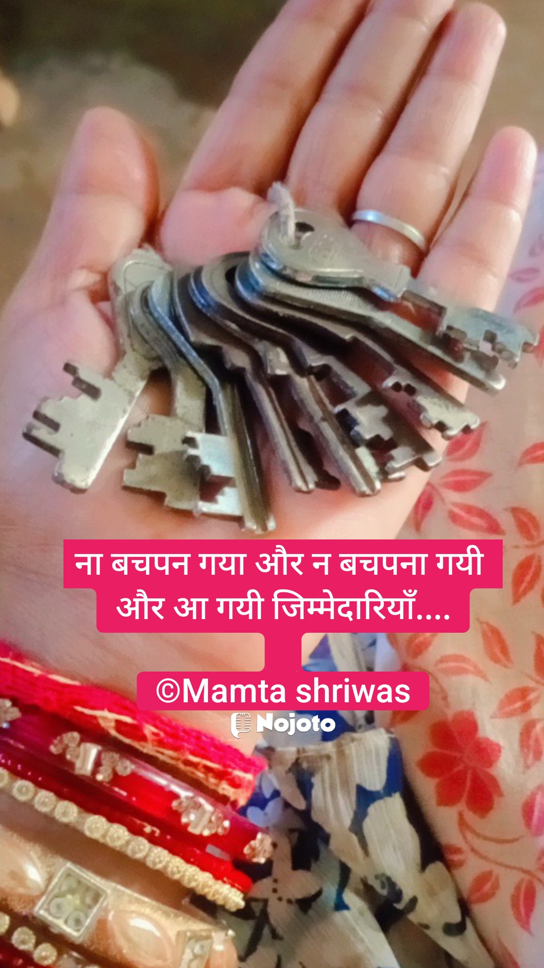 ना बचपन गया और न बचपना गयी 
और आ गयी जिम्मेदारियाँ....

©Mamta shriwas #jimmedariyan #Struggles#sadlife
 life shayari in hindi